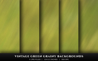Vintage Green Grainy Texture Backgrounds