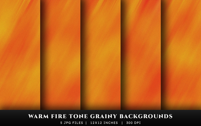 Warm Fire Tone Grainy Texture Backgrounds