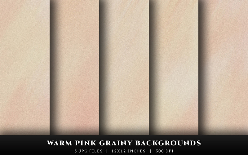 Warm Pink Grainy Texture Backgrounds