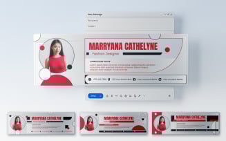 Geometric Email Header Template 354