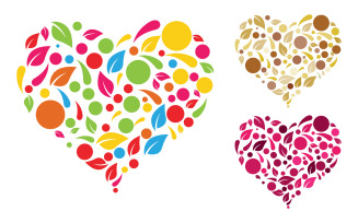 Healthy food vegan concept illustration Template v.12