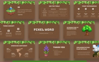 Pixel PowerPoint Presentation Template