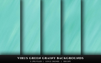 Virus Green Grainy Texture Backgrounds