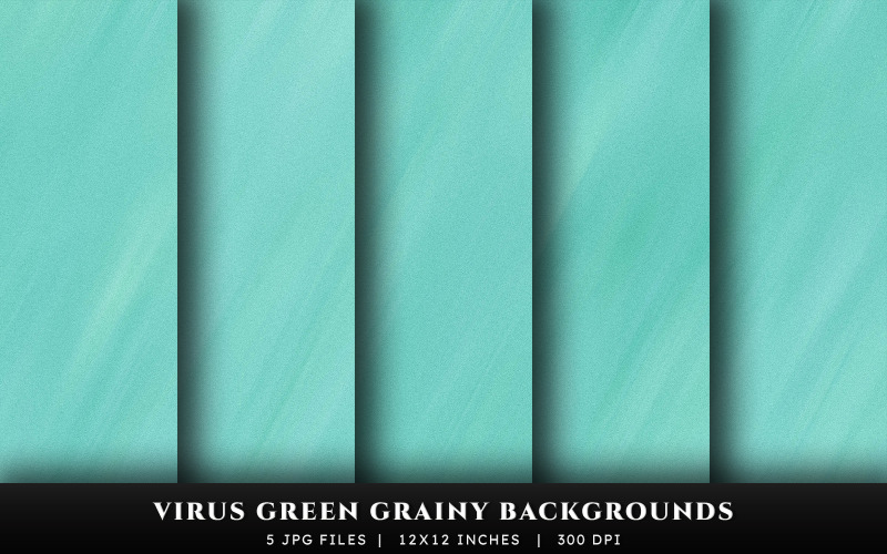 Virus Green Grainy Texture Backgrounds