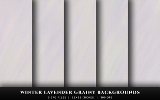 Winter Lavender Grainy Texture Backgrounds