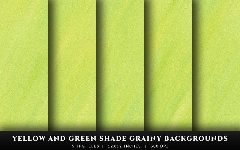 Yellow and Green Shade Grainy Backgrounds