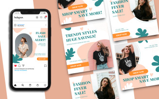 Fashion Sale Instagram Post Template 308