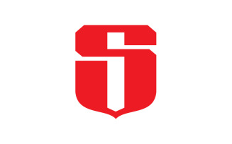 i shield Logo, i s letter logo, shield logo