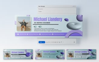 Modern Email Header Template 397