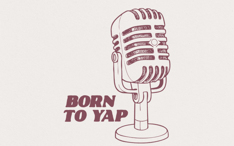 Born to Yap PNG, Trendy PNG, Popular PNG, Just a Girl PNG, Yap PNG, Professional Yapper, Y2K Illustration
