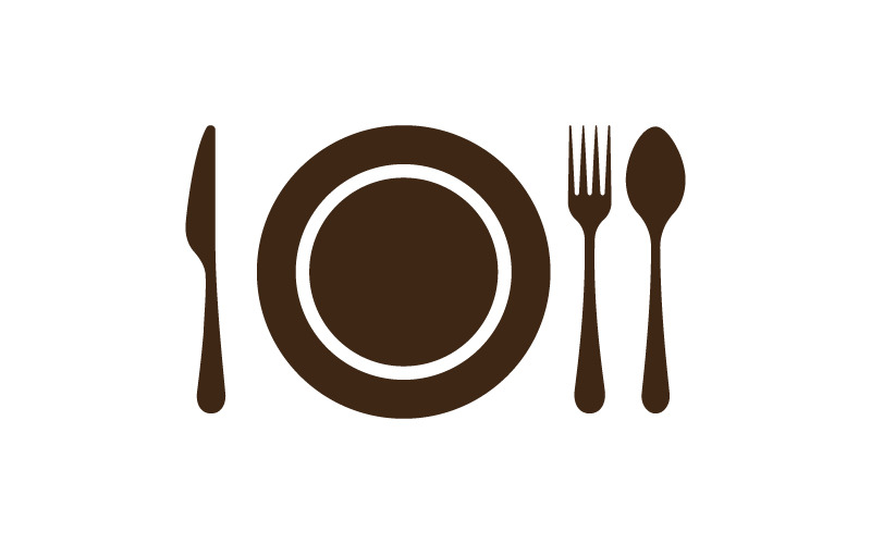 Food cooking element logo template vector illustration v.8 Logo Template