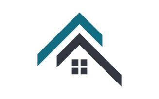 House Property concept icon logo illustration design v.1