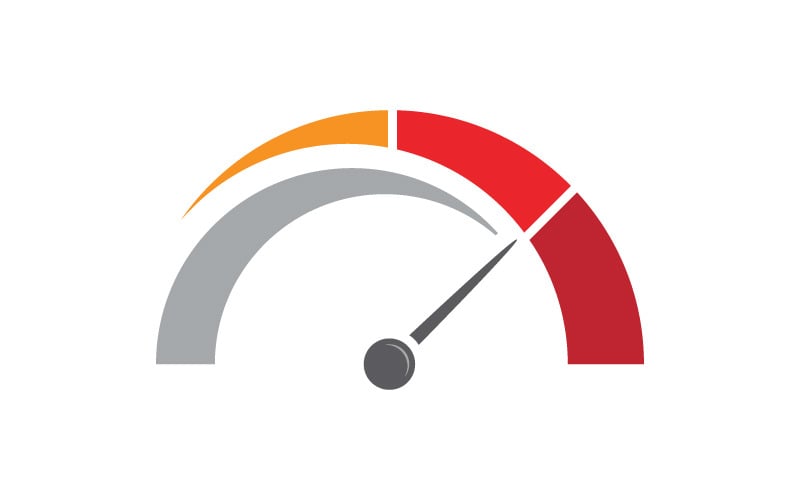 Speedometer Race Sport icon for auto logo illustration v.3 Logo Template