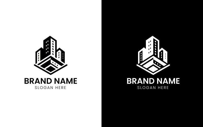 Real estate building logo-832 Logo Template