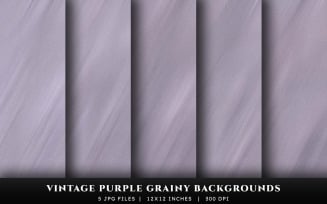 Vintage Purple Grainy Texture Backgrounds