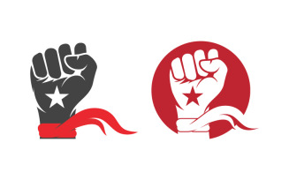 Hand Strong vector icon illustration design v.1