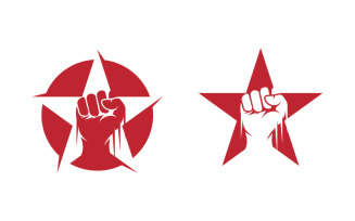 Hand Strong vector icon illustration design v.2