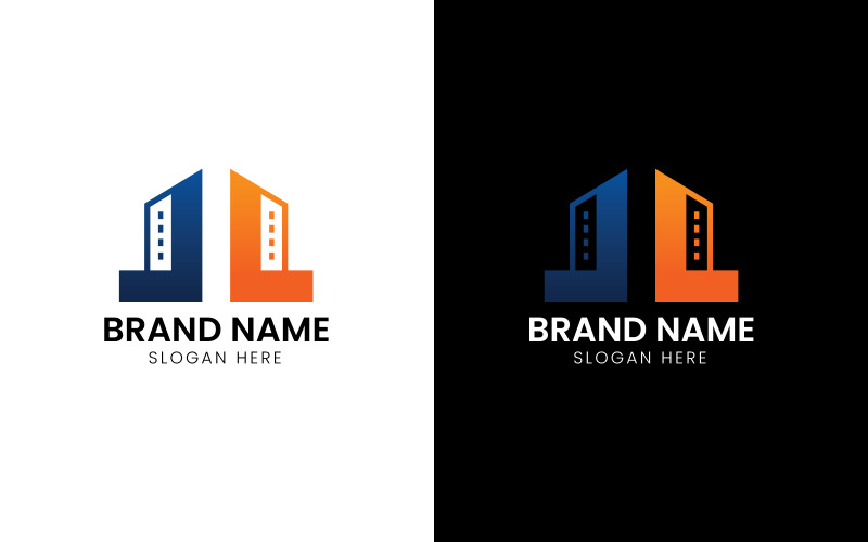 Letter L building logo-845 Logo Template