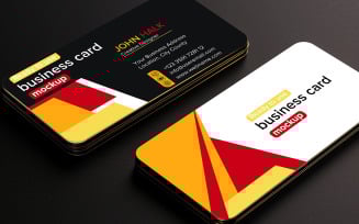 Luxury Business Card Logo Mockup Modern Business Card Mockup New Business Card Design