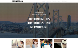 Communications WordPress Theme