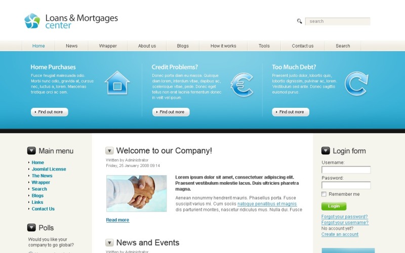 Mortgage PSD Template