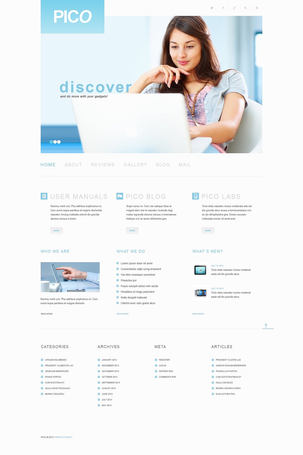 Software Responsive WordPress Theme New Screenshots BIG