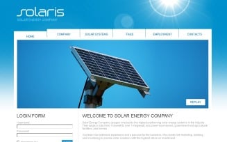 Solar Energy PSD Template