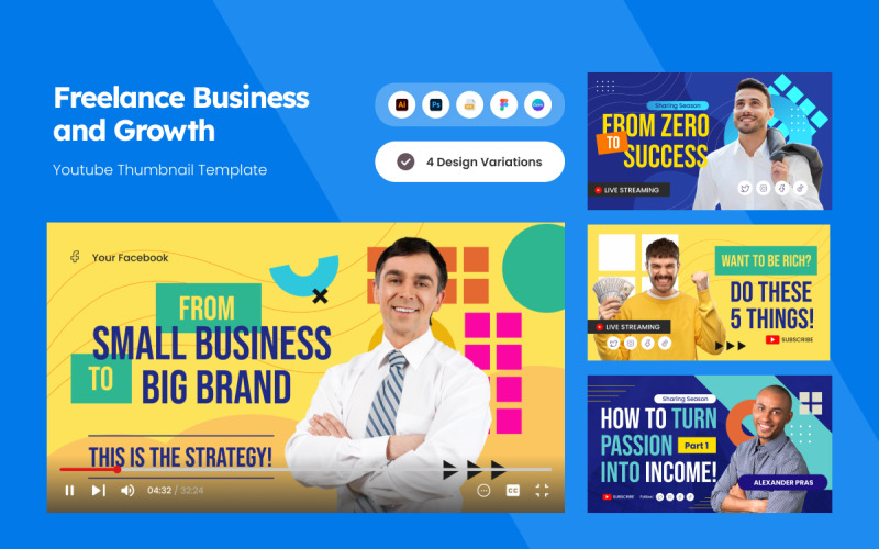 Engaging YouTube Thumbnails for Marketing Social Media