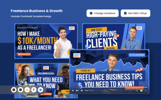 YouTube Thumbnails for Freelance & Business Growth