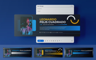Professional Email Header 287