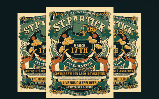 St Patricks Day Flyer Poster