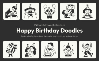 Birthday Doodles Collection