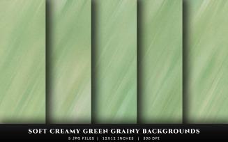 Soft Creamy Green Grainy Texture Backgrounds