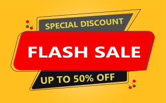 Special sale Discount Banner marketing Tag - 1