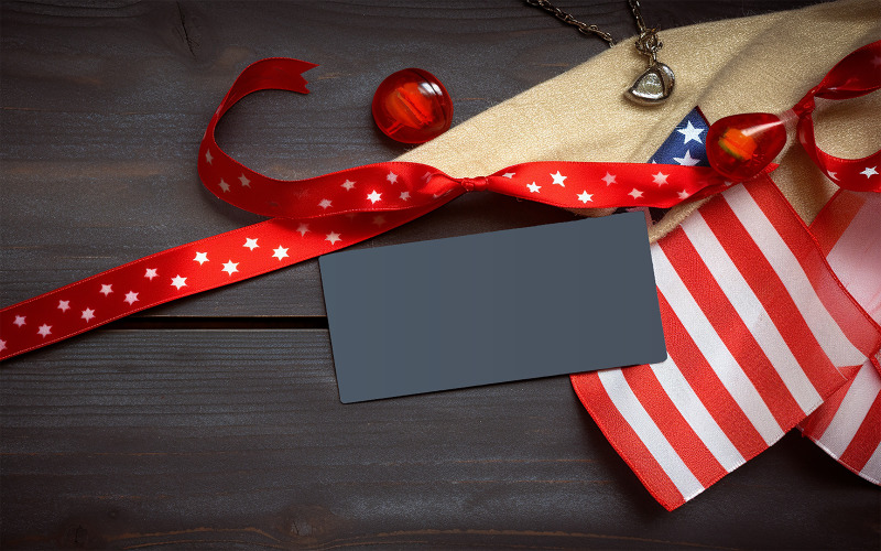 Usa blank card design, american blank card design Background