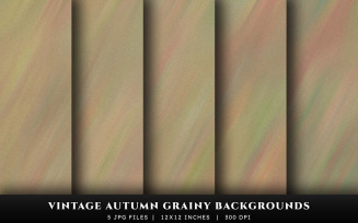 Vintage Autumn Grainy Texture Backgrounds