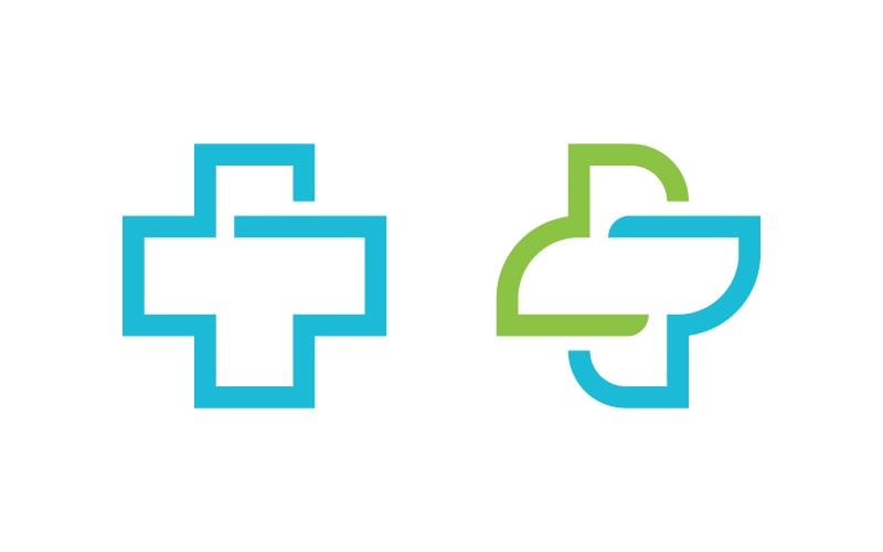 Health Medical Vector icon design illustration Template v.11 Logo Template