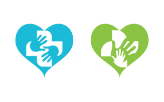 Health Medical Vector icon design illustration Template v.16