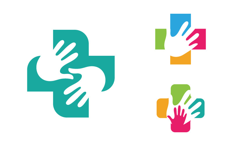 Health Medical Vector icon design illustration Template v.7 Logo Template