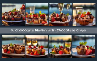 Chocolate Muffin with Chocolate Chips