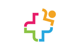 Health Medical Vector icon design illustration Template v.8