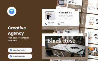 Creative Agency Pitch Deck – Clean and Professional Keynote