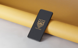 Owl face logo Template design