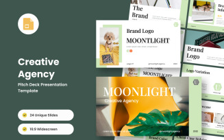 Creative Agency Pitch Deck – Aesthetic and Professional Google Slides