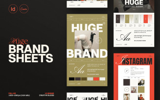 HUGE | Brand Sheets Template