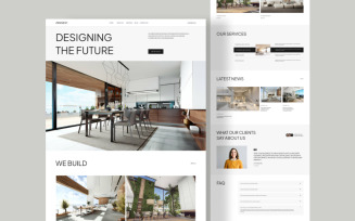 Interior website website Design