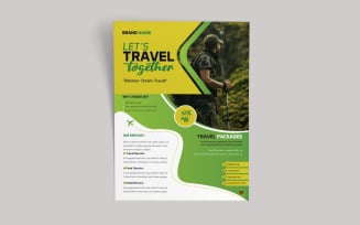 Modern Travel Flayer Design
