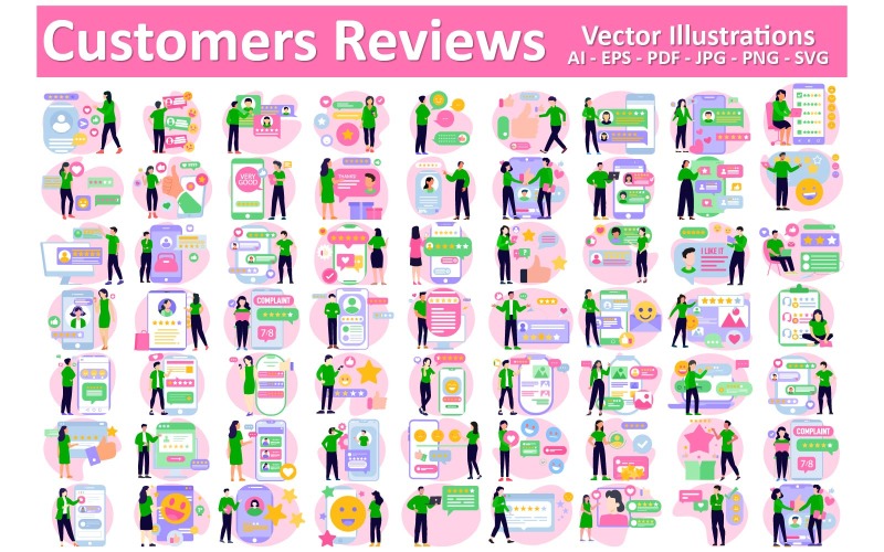 Customer Reviews: Real Feedback for Better Decisions and Trust Illustration