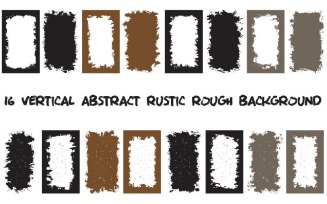16 Vertical Abstract Rustic Rough Background