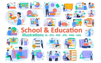 School & Education: Building Knowledge, Skills, and a Brighter Future